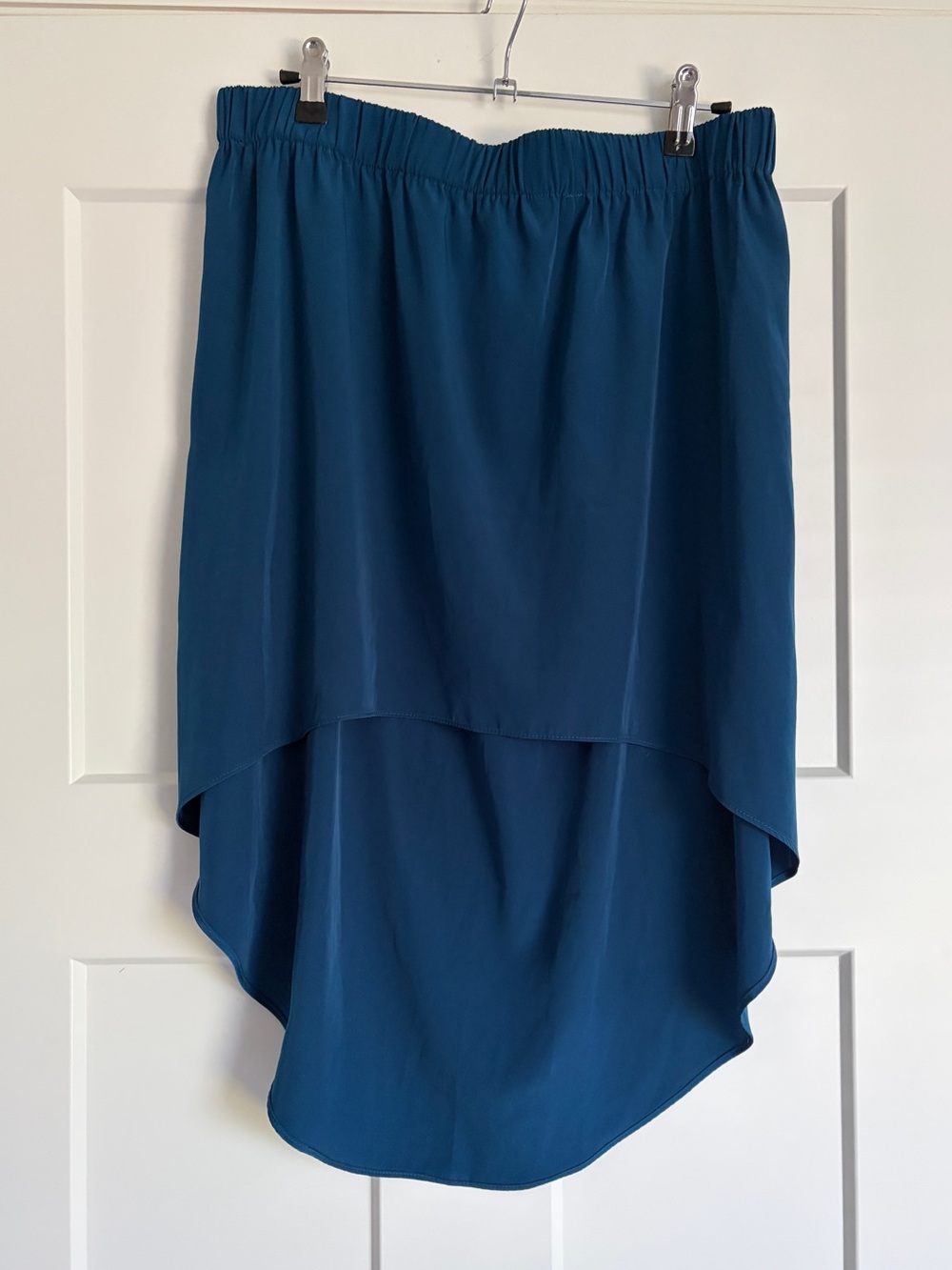 Express High-Low Elastic Waist Skirt